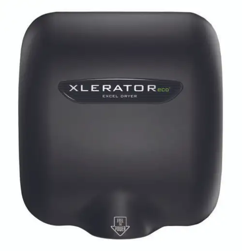 Xlerator Eco Hand Dryer Xl-Sp-H Eco 110/120Vac Raven Black
