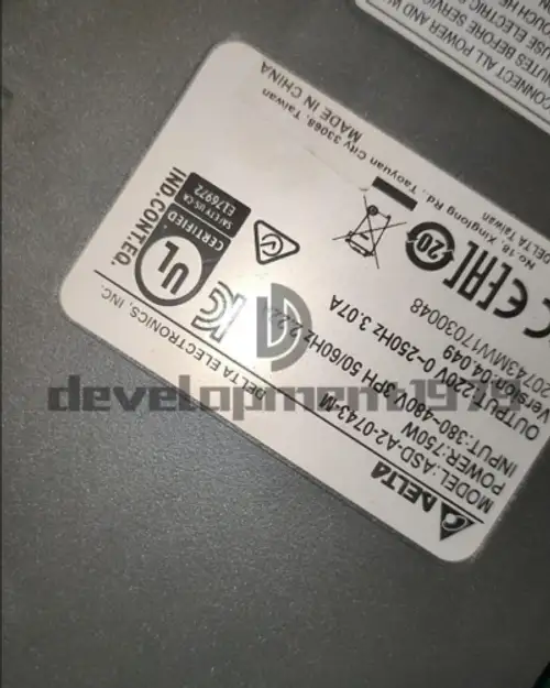 Delta ASD-A2-0743-M Servo Driver