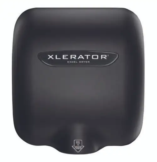 Xlerator Hand Dryer Xl-Sp-H 110/120Vac Raven Black Hepa Filter