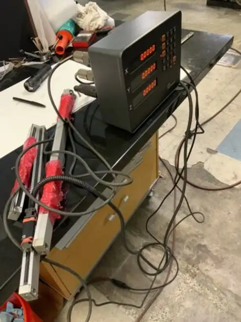 Heidenhain Digital Readout Vrz 750 C Three Scales Included