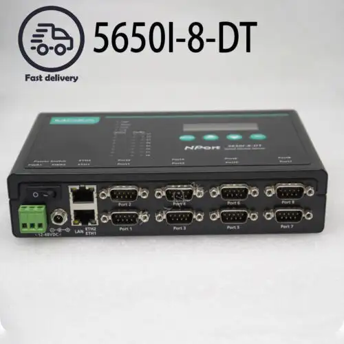 Moxa Nport 5650I-8-DT serieller Serverisolator