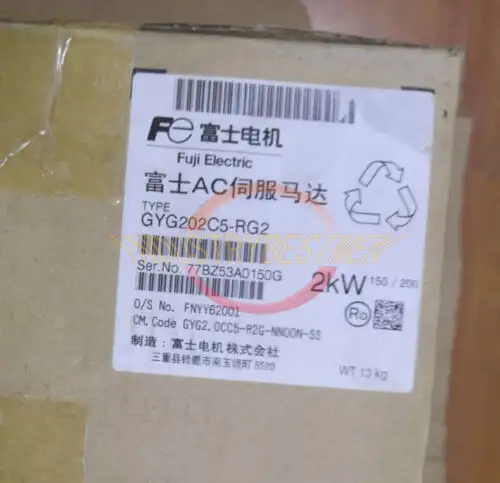 Fuji Gyg202C5-Rg2 Servo Motor