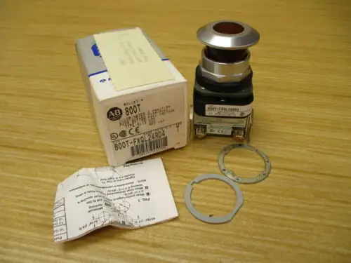 Allen Bradley 800T-Fxql24Rd4 Opérateur Push/Pull 800Tfxql24Rd4 Rouge Pack de 3