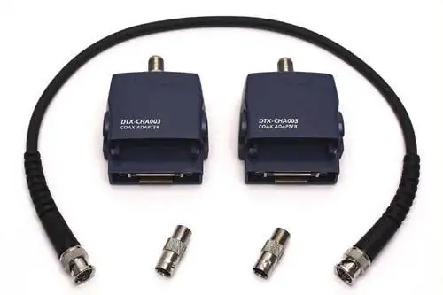 Fluke Networks DTX-CHA003 同軸適配器套件