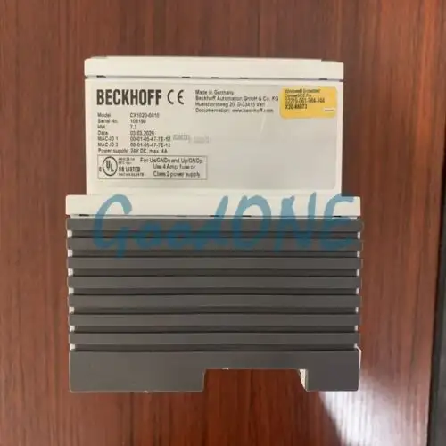 Beckhoff Cx1020-0010 數字模塊PLC