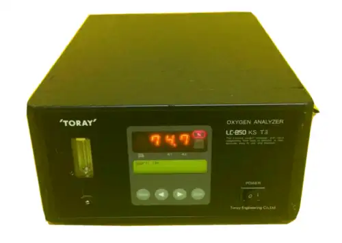 Toray Oxygen Analyzer Lc-850 Ks T3