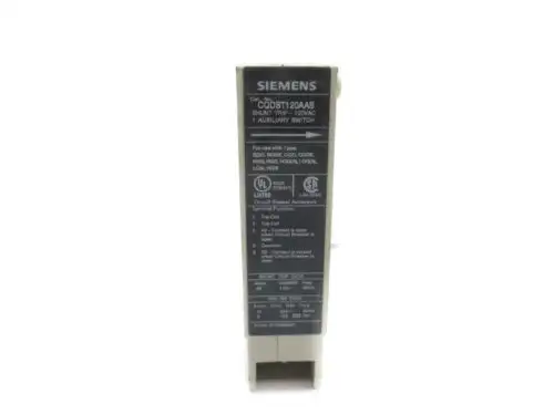 Siemens Cqdst120Aas 120Vac .90A 電磁閥