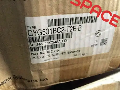 Fuji Gyg501Bc2-T2E-B silnik serwo