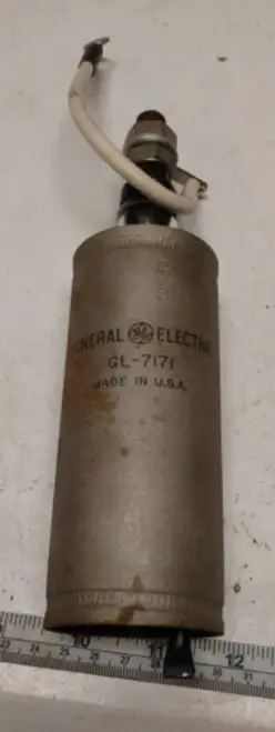 Ge Ignitron High Voltage Gl-7171 10 Kv 20.000A Mercury Switch Discharger