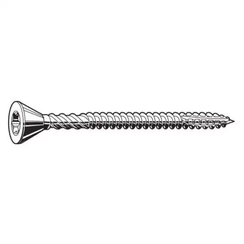 Grainger Approved B30250.016.0250 Deck Screw #8 18-8Ss 2 1/2"L Pk2000
