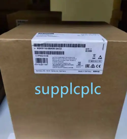 Siemens Unmanaged Ie Switch 6Gk5116-0Ba00-2Ac2Ping#