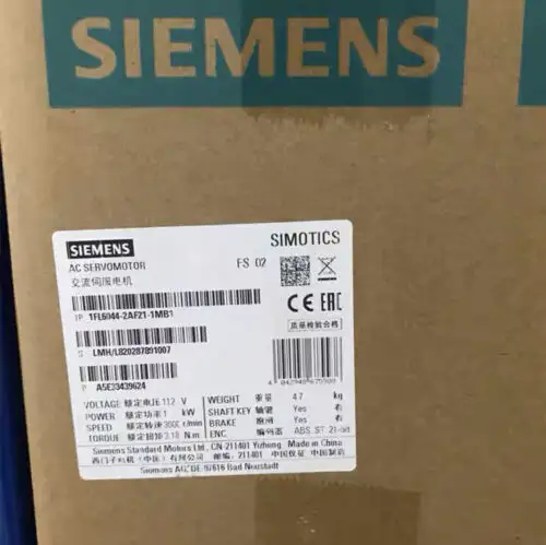 Siemens 1Fl6044-2Af21-1Mb1 智能PLC模組