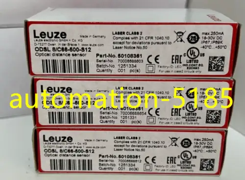 Leuze Odsl 8/C66-500-S12 50108361 capteur de distance optique