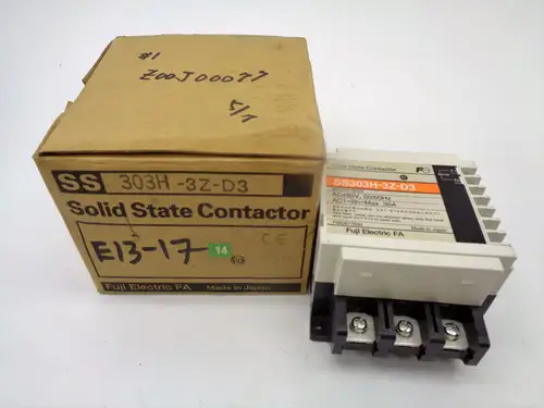 Fuji Electric Ss303H-3Z-D3 480V