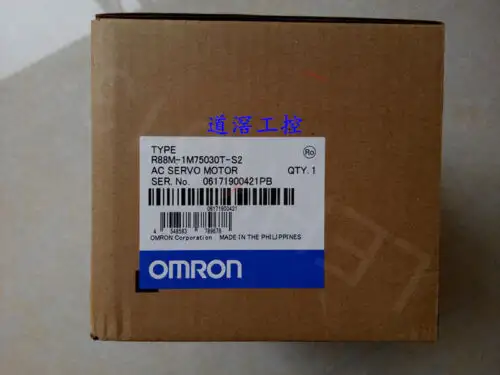 Omron R88M-1M75030T-S2 伺服馬達