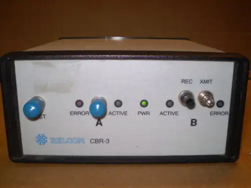 Relcom Cbr-3 Fiber Optic Repeater Honeywell Ucn Fisher Emerson Siemens Moore