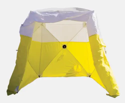 Pelsue 6506Dsb 6' L X6' L X 6' H Tenda da lavoro a terra ad incastro impermeabile con custodia