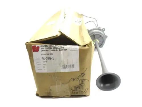Federal Signal 56-250-1 Ser. A3 250Vdc Gray