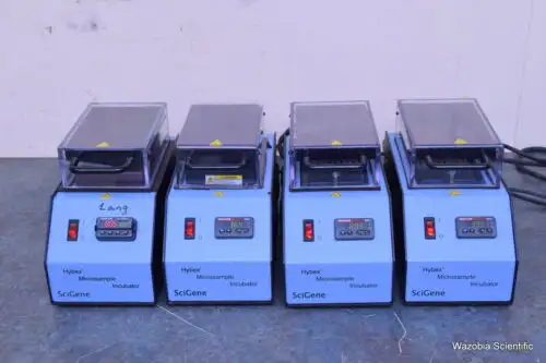 4 Scigene Hybex Mikroproben-Inkubator Hy080664 für Probenvorbereitung Illumina