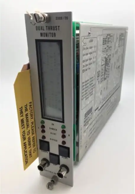 Bently Nevada Ge 3300/20-03-01-02-01-00 Monitor di posizione a doppia spinta 3300