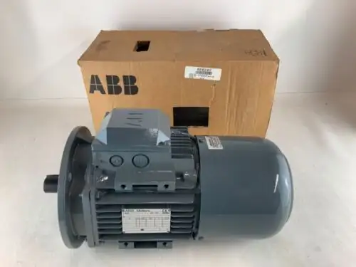 New Abb M3Ars Electrobrake 120.5 3Ge0911 090L-6 Motor 1120Rpm 1.1Kw 690V