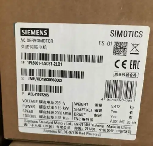 Siemens 1Fl6061-1Ac61-2Lb1