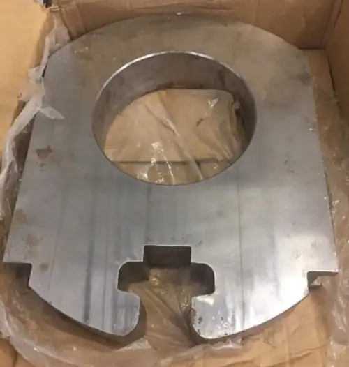 Naval Valve Disk Retainer 11" I.D. 13.5" O.D 9.6" Long Steel 803-2177518-16Xx-90
