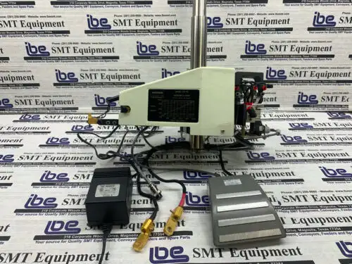 Hughes Microweld Kopf Modell Vta-96 mit Fußpedal und Stromversorgung