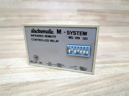 Electromatic Mg 159 120 Infrared Remote Controlled Relay Pack Of 3