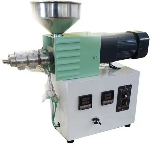Mini-machine de moulage par injection de bureau Sj15 Extrudeuse à vis unique