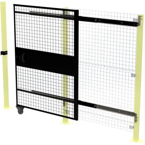 Husky Rack & Wire Velox Guard Slide Door W/Right-Side ing- 5Ftwx6 1/2Fth