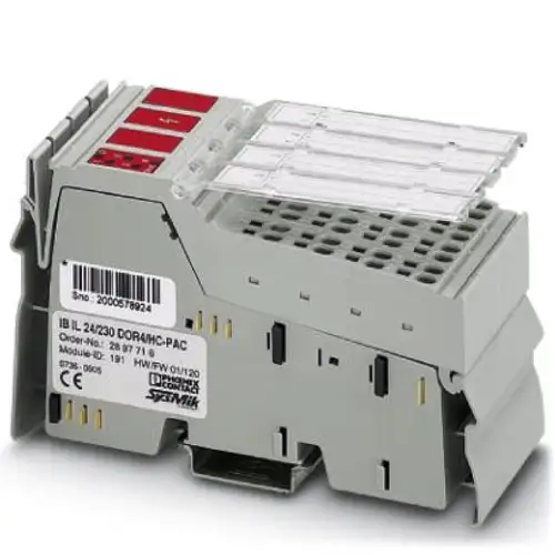Phoenix Contact 2897716 Inline - Relay Terminal - Relay Output: 4 Floating C...