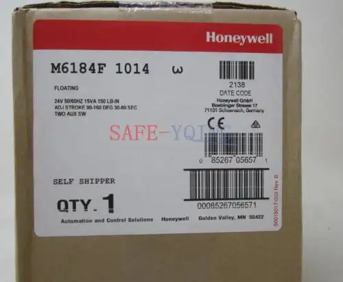 Honeywell M6184F1014 24V Modutrol IV pohon