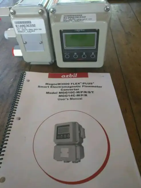 New Azbil Honeywell Magnew 3000 Plus Flow Meter Converter Mgg14C-Mb4A-1B1N-Yah