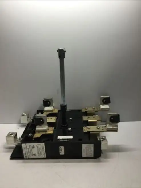 Pre-Owned Telemecanique D1Os4H Sicherungstrennschalter 3 Pol 200A Verkauft als Ist9B-4