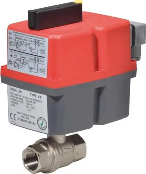 2/2-Way Ball Valve Con Actuator Ekh-2-F05-V11-85/240V-Ac/Dc-Ms1-G11/2I-