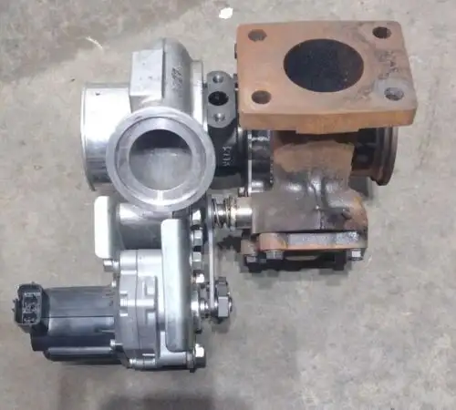 Komatsu Turbo Assy 6275-81-8200 - 30 giorni di garanzia H4 Clip incrinato