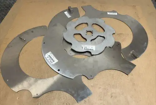 Fowler Products Co Stainless Transfer Plate Set And Star Wheel Aff. 24092
