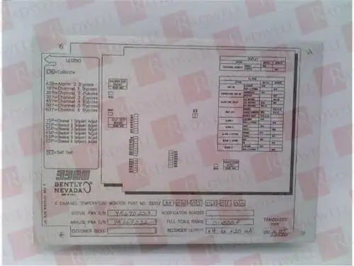 General Electric 3300-35-04-02-02-01-00 / 3300350402020100