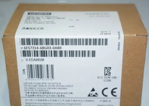 Siemens 6Es7314-6Bg03-0Ab0