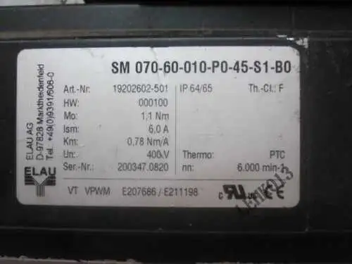 SM 100-50-030-P0-45-S1-B0