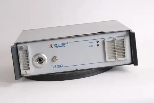Instrument Systems TLS200-150 tester display