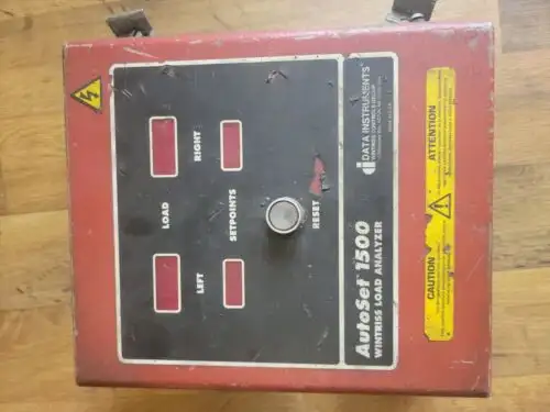 Autoset 1500 Wintriss Controls Load Analyzer 9641701 With D42118 Rev A Board