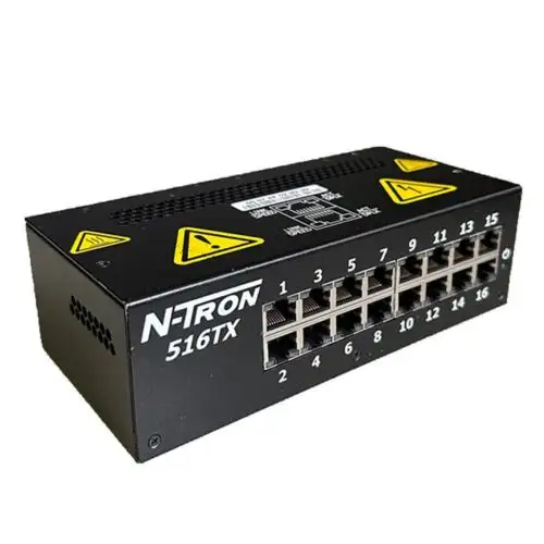 N-Tron 516Tx-A / 516Txa Industrial Ethernet Switch 16-Port 10/30Vdc 1.0A 516Tx