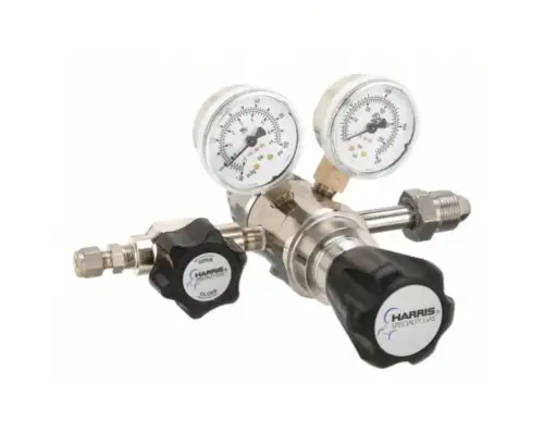 High Purity Gas Regulator 2 Stage Cga 580 Inlet 1/4 In Tube Outlet 50 Psg Kh1098