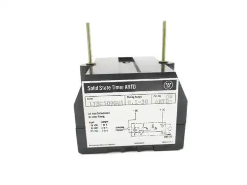 Westinghouse 178C509G01 Artd-On 125Vdc 0.1-30S