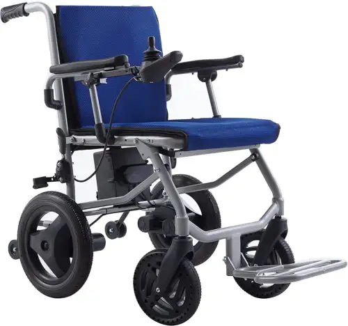 World'S Lightest Weight-30Lbs Foldable Electric Wheelchair Travel Size User-