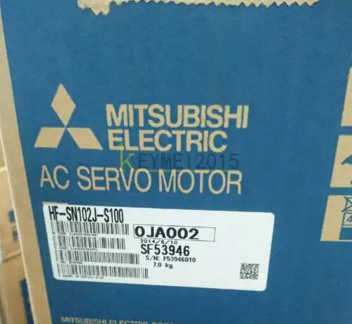 Mitsubishi HF-SN102J-S100 6.0A 1KW 4.77Nm 2000Rpm 油封交流伺服馬達