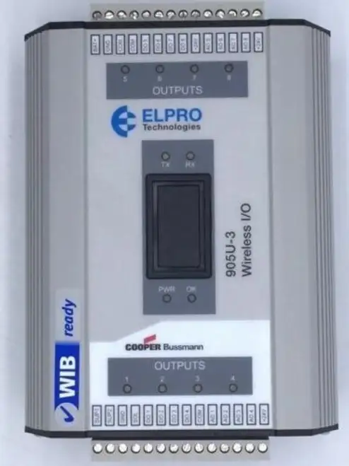 Elpro 905U-3 905U-3-900-1W-Au Radio Telemetry Module Wireless I/O 12-24Vac 1.5A