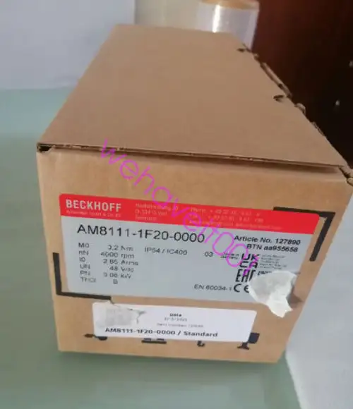 Beckhoff Am8111-1F20-0000 Servo